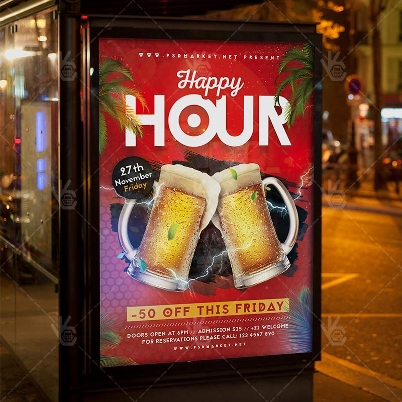 happy_hour_event_flyer_psd_psdmarket_3.jpg Download Happy Hour Event Flyer - PSD Template-3