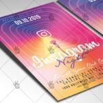 Download Instagram Night Flyer - PSD Template-2