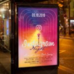 Download Instagram Night Flyer - PSD Template-3