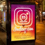 Download Instagram Party Flyer - PSD Template-3