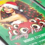 Download Luxury New Year PSD Flyer Template Now