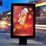 Download New Year Night 2019 PSD Flyer Template Now