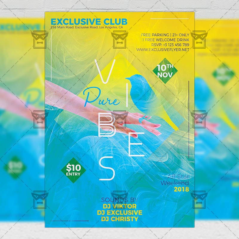 pure_vibes-premium-flyer-template-1.jpg Download Pure Vibes PSD Flyer Template Now