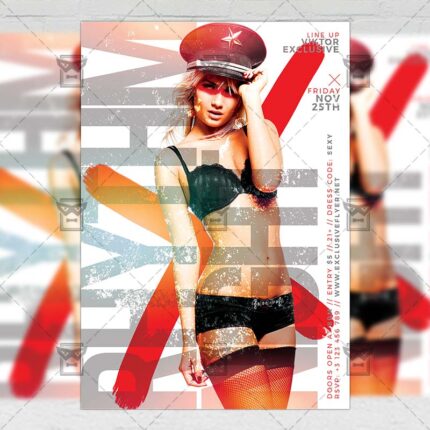 Download Rhythm Night PSD Flyer Template Now