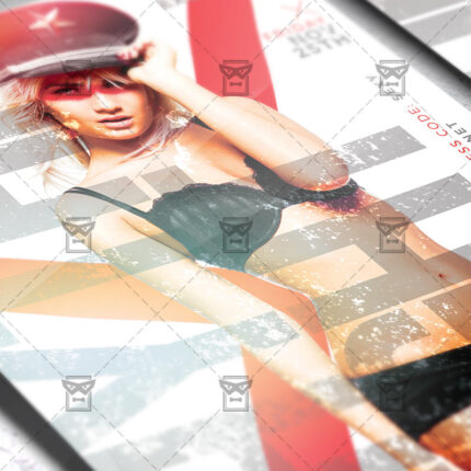 Download Rhythm Night PSD Flyer Template Now