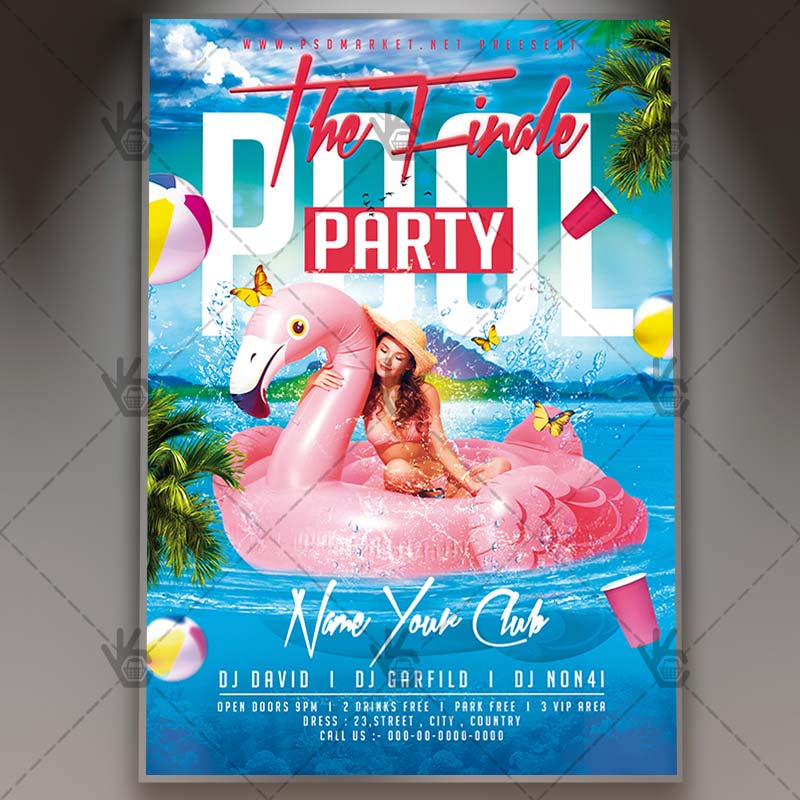 summer_pool_party_flyer_psd_psdmarket_1.jpg Download Summer Pool Party Flyer - PSD Template
