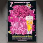 Download Trivia Flyer - PSD Template