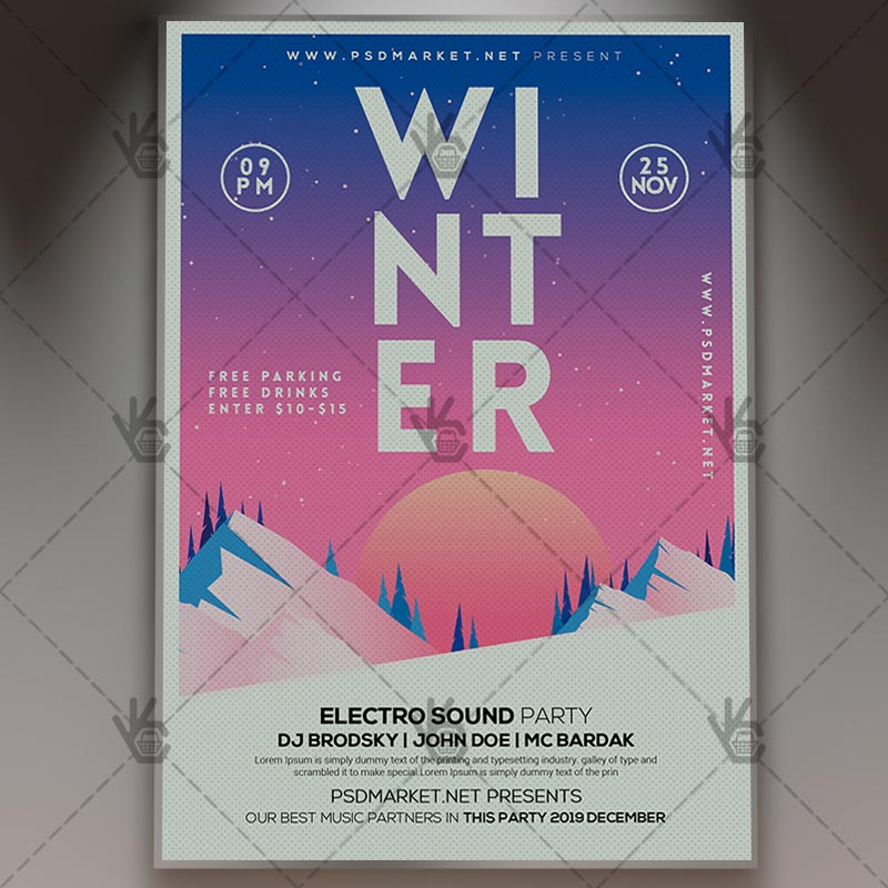 winter_flyer_psd_psdmarket_1.jpg Download Winter Flyer - PSD Template