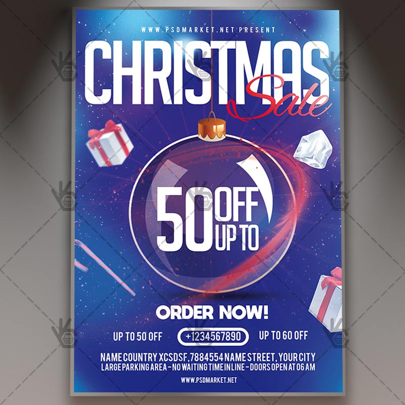 xmas_sale_flyer_psd_psdmarket_1.jpg Download Xmas Sale Flyer - PSD Template