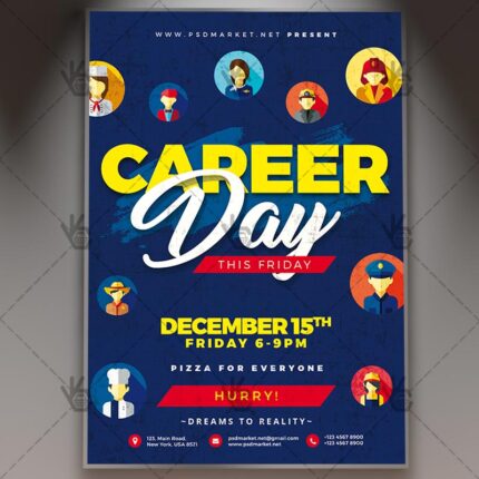 Download Career Flyer - PSD Template