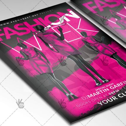 Download Fashion Week Flyer - PSD Template-2