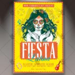 Download Fiesta Latina Flyer- PSD Template