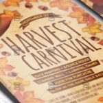 Download Harvest Carnival PSD Flyer Template Now