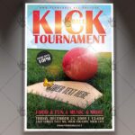 Download Kickball Tournament Flyer - PSD Template