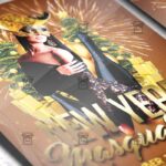 Download 2019 New Year Night PSD Flyer Template Now