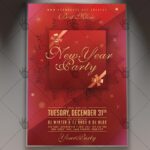 Download New Year Party Flyer - PSD Template