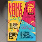 Download Party Flyer - PSD Template