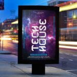 Download Tech House After Party PSD Flyer Template Now