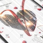 Download V-Day Celebration PSD Flyer Template Now