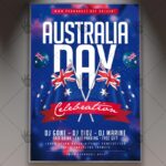 Download Australia Day Event Flyer - PSD Template