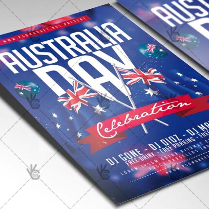 Download Australia Day Event Flyer - PSD Template-2