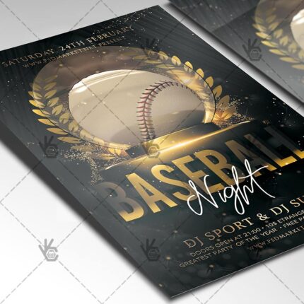 Download Baseball Flyer - PSD Template-2