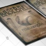 Download Baseball Game Flyer - PSD Template-2