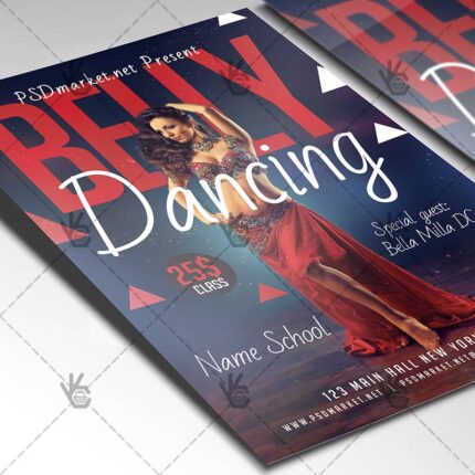 Download Belly Dancing Flyer - PSD Template-2