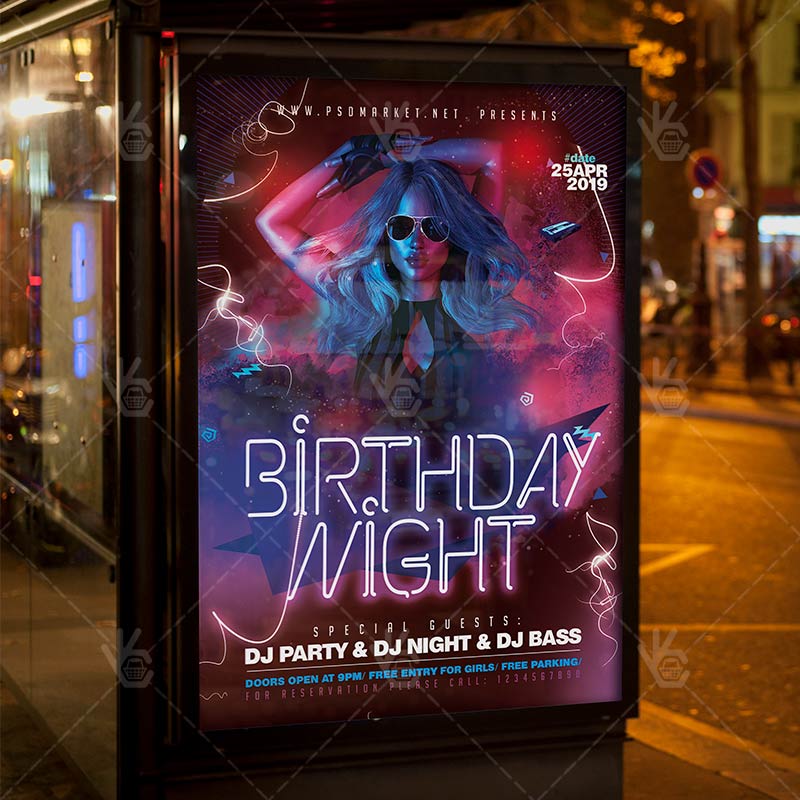 birthday_flyer_psd_psdmarket_3.jpg Download Birthday Flyer - PSD Template-3