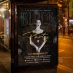 Download Black Night Party Flyer - PSD Template-3
