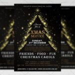 Download Christmas Service PSD Flyer Template Now