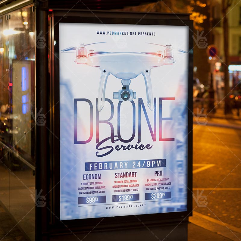 drone_flyer_psd_psdmarket_3.jpg Download Drone Flyer - PSD Template-3