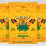 Download Kwanzaa Festival PSD Flyer Template Now