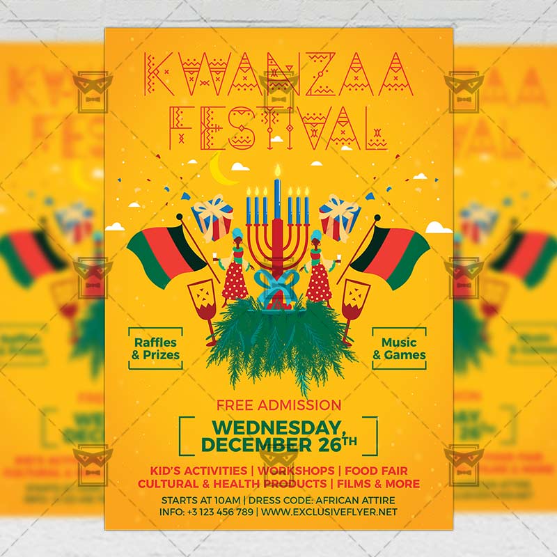 kwanzaa_festival-premium-flyer-template-1.jpg Download Kwanzaa Festival PSD Flyer Template Now