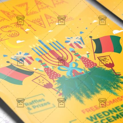 Download Kwanzaa Festival PSD Flyer Template Now