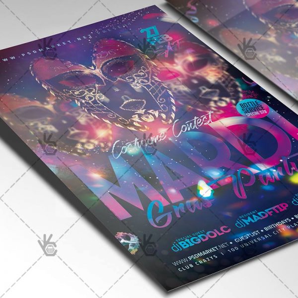 Download Rio Carnival Flyer - PSD Template | PSDmarket