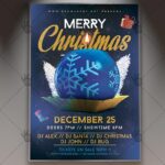 Download Merry Christmas Event Flyer - PSD Template