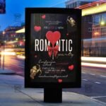 Download Romantic Party PSD Flyer Template Now