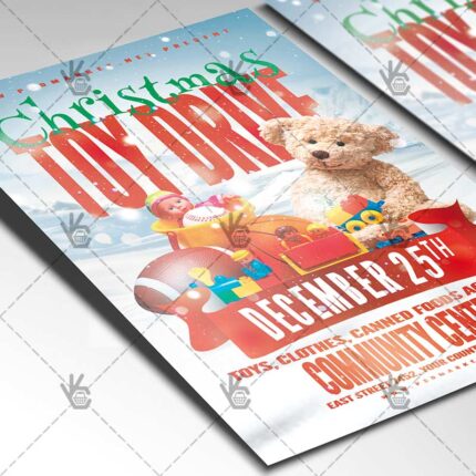 Download Toy Drive Event Flyer - PSD Template-2