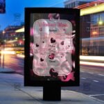 Download Valentines Menu PSD Flyer Template Now