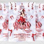 Download White New Year Night PSD Flyer Template Now