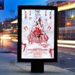 Download White New Year Night PSD Flyer Template Now