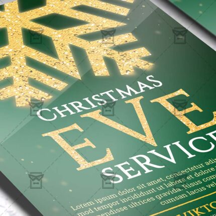 Download Xmas Service PSD Flyer Template Now