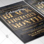 Download Black History Month Celebrating Flyer - PSD Template-2
