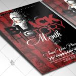 Download Black History Month Celebration Flyer - PSD Template-2