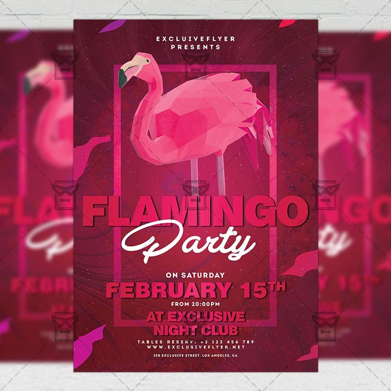 flamingo_night_flyer-premium-flyer-template-1.jpg Download Flamingo Night PSD Flyer Template Now