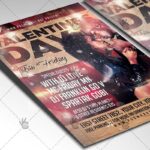 Download Happy Valentines Flyer - PSD Template-2