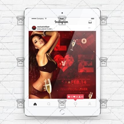 Love Bash - Instagram Flyer Template