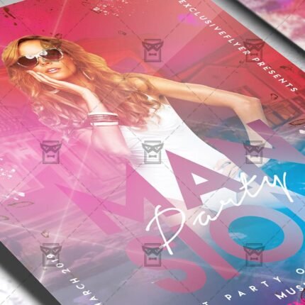 Download Mansion Party PSD Flyer Template Now