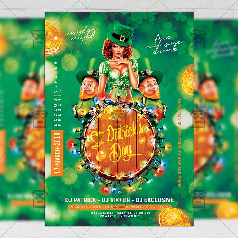 patricks_day_party-premium-flyer-template-1.jpg Download Patrick's Day Party PSD Flyer Template Now